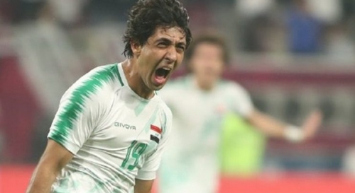إصابة لاعب المنتخب الوطني محمد قاسم بفيروس كورونا 