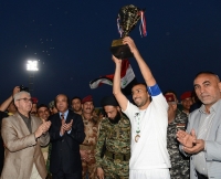 بالصور .. نادي الزوراء يتوج بلقب البطولة الرباعية دعما للقوات الامنية والحشد الشعبي