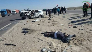 مُرافق للعجمان يروي حادثة إنقلاب سيارتهم 