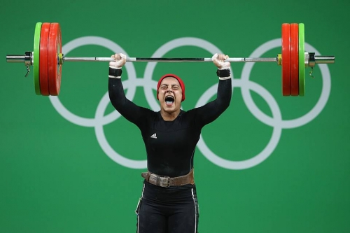 بالصور.. ريو 2016: المصرية سارة سمير تفوز بالبرونزية في رفع الاثقال 