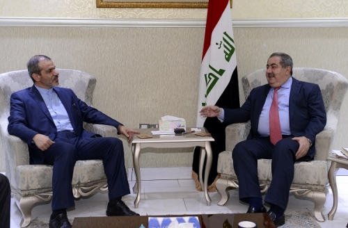وزير المالية والسفير الايراني يبحثان زيادة التبادل التجاري