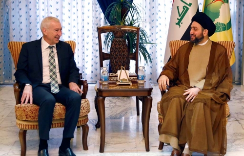 الحكيم للسفير الالماني: تفجيرات بلادكم إمتداد لأحداث العراق منذ 2003