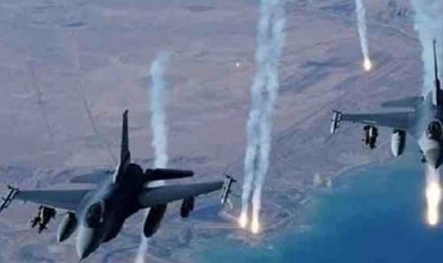 طائرات التحالف تشن 19 غارة على داعش في العراق وسوريا 
