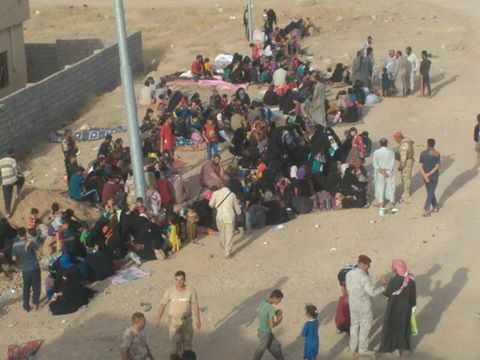 استشهاد واصابة 31 نازحاً بقصف لداعش في صلاح الدين  
