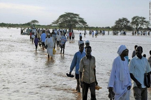 السودان: مصرع 26 شخصا واصابة 36 اخرين جراء السيول