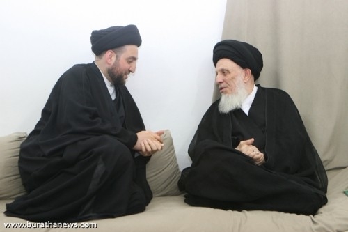 الحكيم يبحث مع مراجع الدين في النجف مرحلة مابعد تحرير الموصل