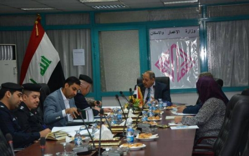 الاعمار تؤكد ضرورة اعتماد التصريحة الآلية الكمركية في منع دخول الاسمنت المستورد