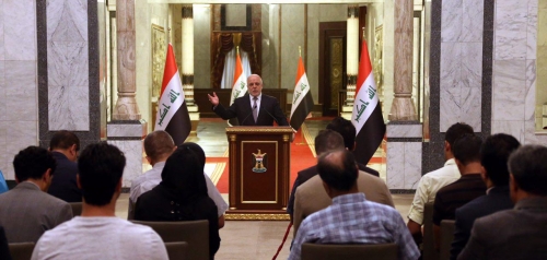 العبادي: تحرير الموصل غير مرتبطة برحيل أوباما