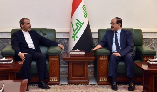 المالكي يشيد بدور ايران في دعم العراق لمواجهة الإرهاب
