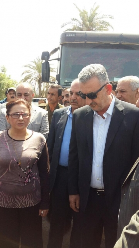 وزيرة الاعمار تؤكد لمحافظ الانبار توفير الدعم لخطط اعادة اعمار المحافظة 