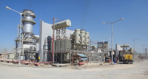 انجاز اعمال صيانة الوحدة الرابعة في محطة كهرباء النجيبية 