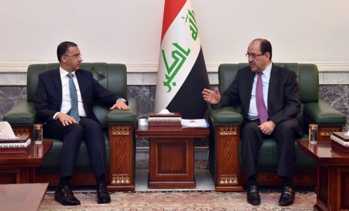 المالكي يدعو الى ضرورة التكاتف لافشال جميع المشاريع المشبوهة