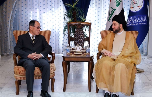 الحكيم يدعو للإستفادة من تجربة إعمار اليابان بعد الحرب العالمية الثانية