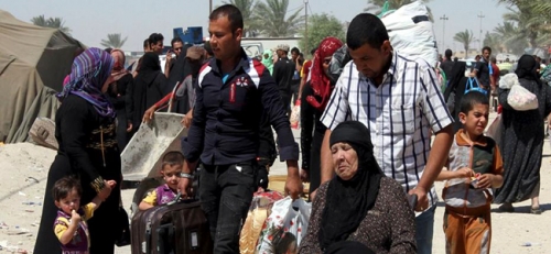الهجرة: اجلاء 600 نازح من الحويجة الى مخيم ليلان 