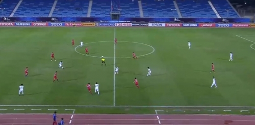 بدء مباراة العراق ونظيره الكوري الشمالي في بطولة آسيا للشباب