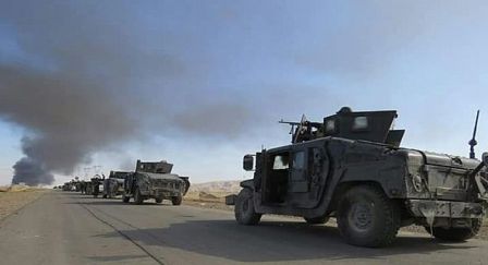 القوات الأمنية تتقدم لتحرير ناحية الشورة دون أي مقاومة لداعش 