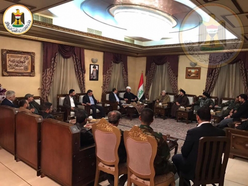المالكي يؤكد ضرورة الاهتمام بالحشد الشعبي