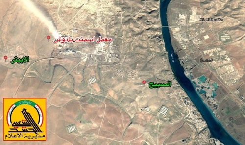 الحشد الشعبي يحرر قرية الصبيح ويقتل المسؤول العسكري لداعش في بادوش