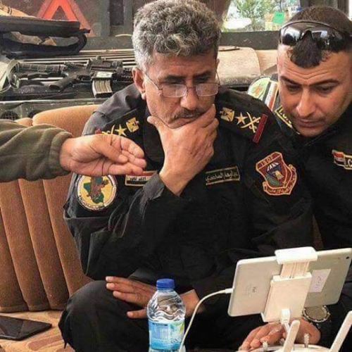 عبد الوهاب الساعدي يتلقّى رسالة من رئيس أركان الجيش 